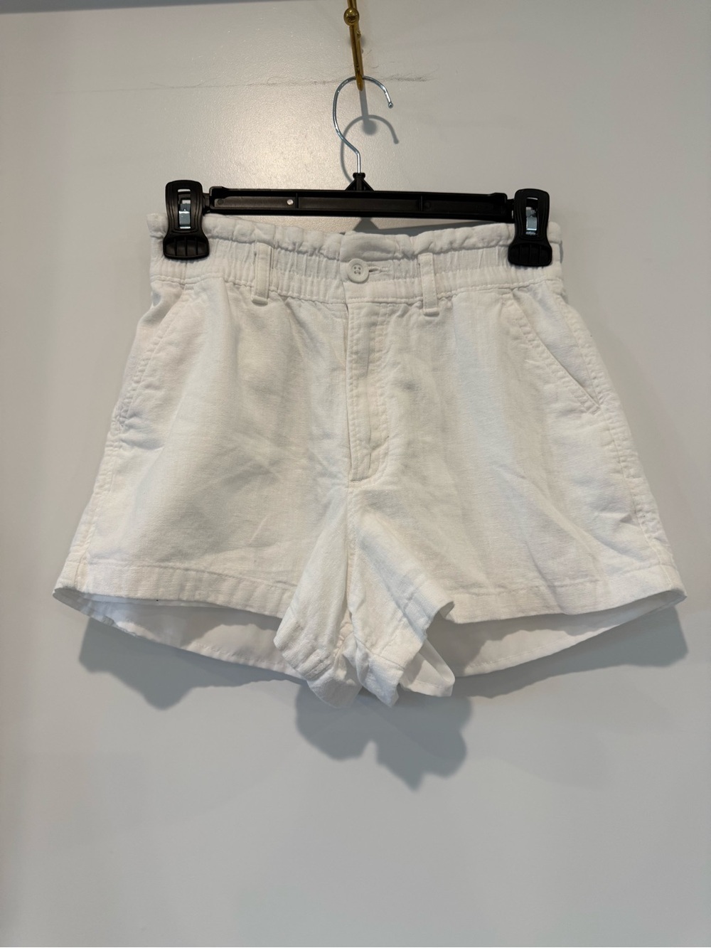 Hollister Linen White Short